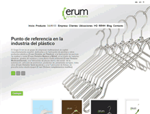 Tablet Screenshot of erumgroup.com